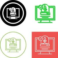 Incubator Icon Design vector