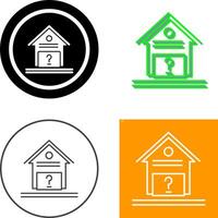 Unknown Icon Design vector