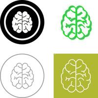 diseño de icono de cerebro vector