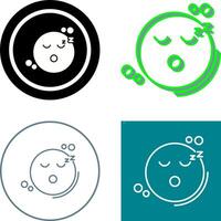 Sleep Icon Design vector