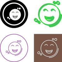 Happy Icon Design vector