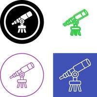 Telescope Icon Design vector