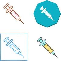 Injection Icon Design vector