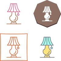 Lamp Icon Design vector