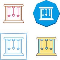 Cradle Icon Design vector