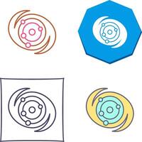 Galaxy Icon Design vector