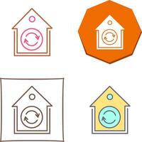 Rotate Icon Design vector