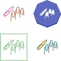 Manicure Icon Design vector