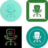 Office Chair Icon Design vector