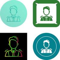 Manager Icon Design vector