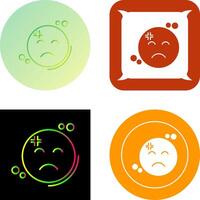 Dissapointment Icon Design vector