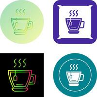 diseño de icono de té vector