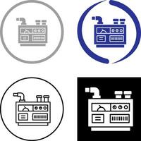 Generator Icon Design vector