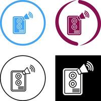 Speaker Icon Design vector