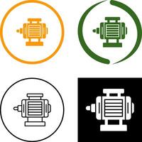 ELectric Motor Icon Design vector