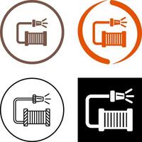 Water Hose Icon Design vector