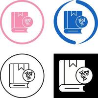 Dna Icon Design vector