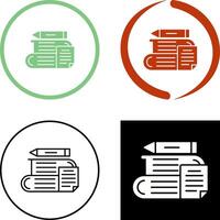 Study Icon Design vector