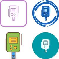 Diabetes Test Icon Design vector