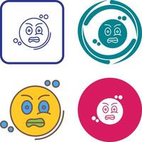 Grimacing Icon Design vector