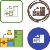 Kitchen Icon Design vector