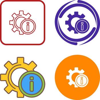 Setting Icon Design vector