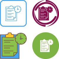 Task Management Icon Design vector