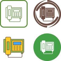 Telephone Icon Design vector