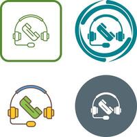 Support Icon Design vector