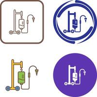 Intravenous Icon Design vector