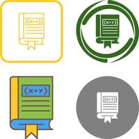 Algebra Icon Design vector