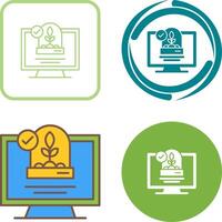 Incubator Icon Design vector