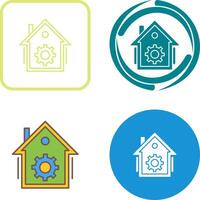 Home Automation Icon Design vector