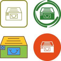 File Cabinet Icon Design vector