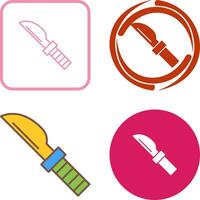 diseño de icono de cuchillo vector