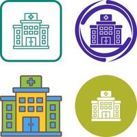 Hospital Icon Design vector