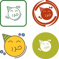 Party Icon Design vector