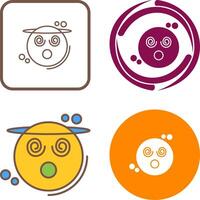 Dizzy Icon Design vector