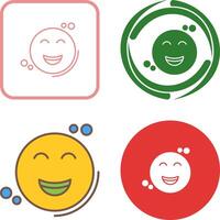 Happy Icon Design vector