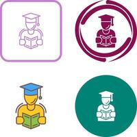 Learning Icon Design vector