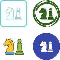 Chess Piece Icon Design vector