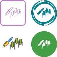 Manicure Icon Design vector