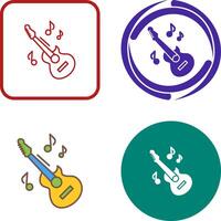 Guitar Icon Design vector