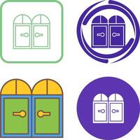 Door Icon Design vector