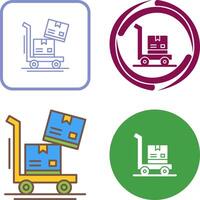 Trolly Icon Design vector
