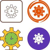 Time Management Icon Design vector