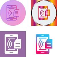 Smart Phone Icon Design vector