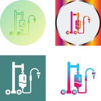 Intravenous Icon Design vector
