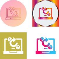 Problem solving Icon Design vector