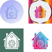 Home Automation Icon Design vector
